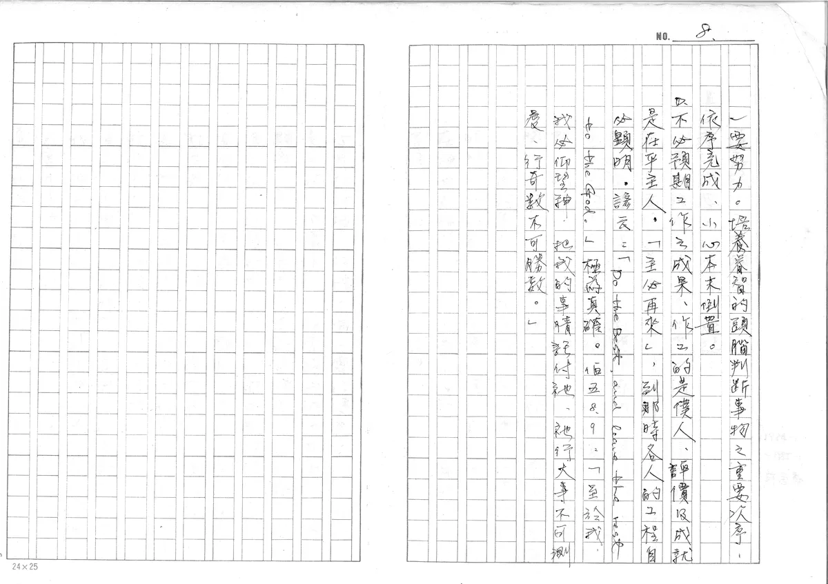 同工勉勵與事奉心態